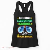 Goodbye Elementary School On My Way To Middle School Women's Tank Top thumb 0