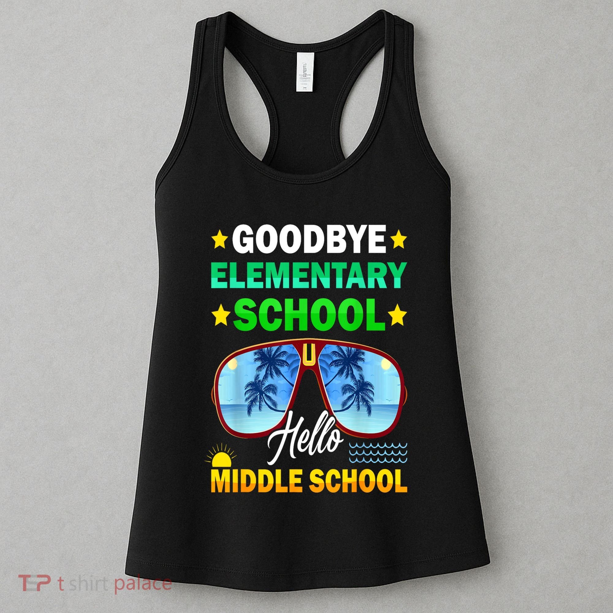 Goodbye Elementary School On My Way To Middle School Women's Tank Top