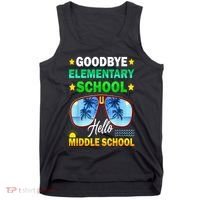 Goodbye Elementary School On My Way To Middle School Tank Top thumb 0