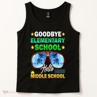 Goodbye Elementary School On My Way To Middle School Tank Top thumb 2
