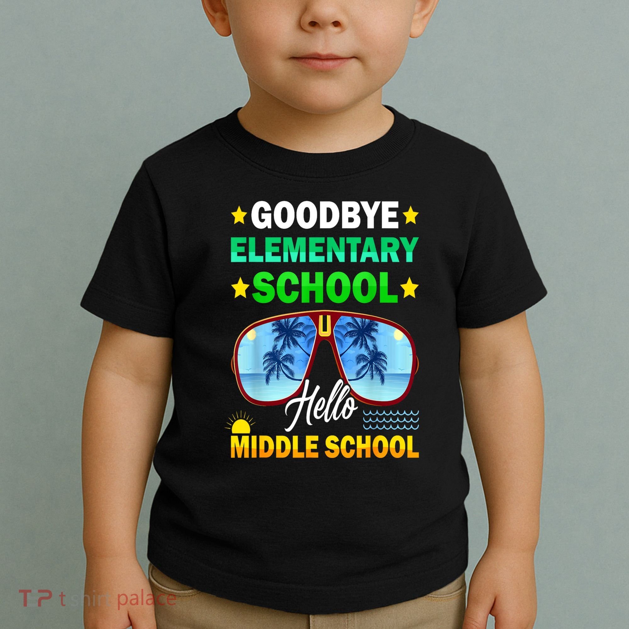 Goodbye Elementary School On My Way To Middle School Toddler T-Shirt