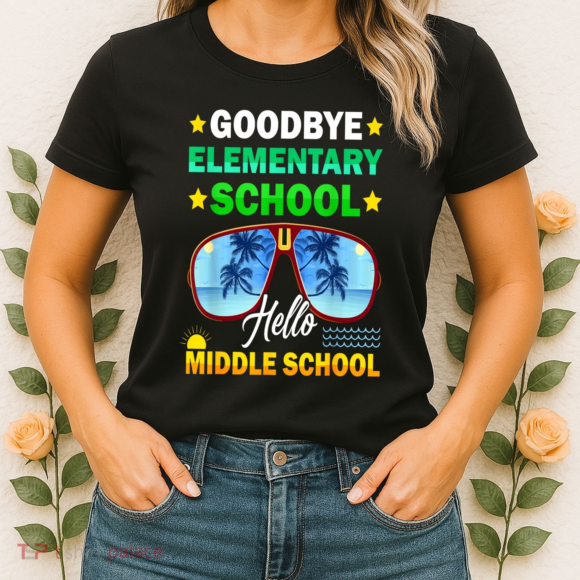 Goodbye Elementary School On My Way To Middle School Women's T-Shirt