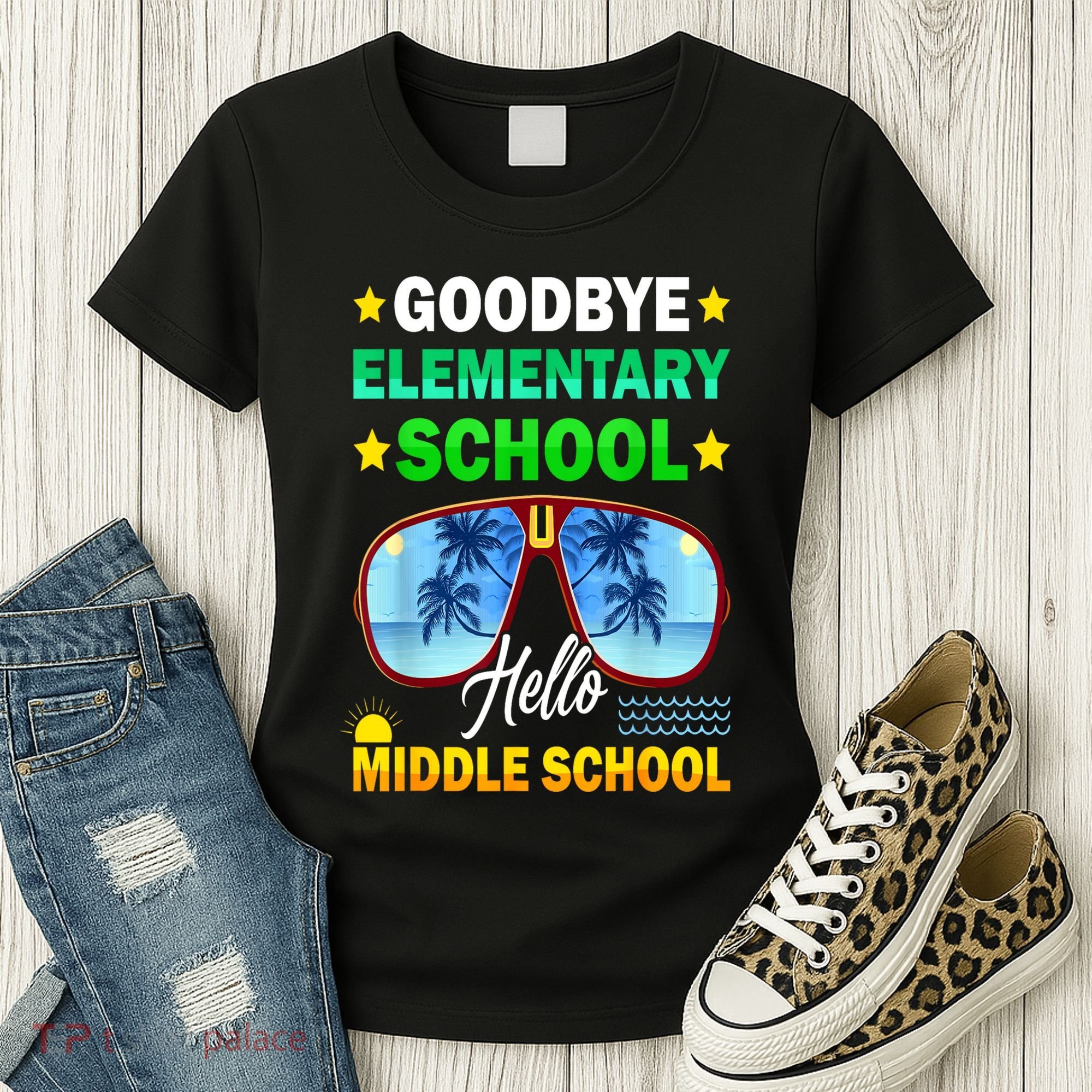 Goodbye Elementary School On My Way To Middle School Women's T-Shirt