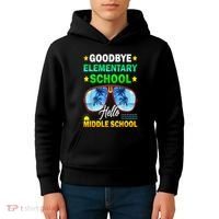 Goodbye Elementary School On My Way To Middle School Kids Hoodie thumb 4