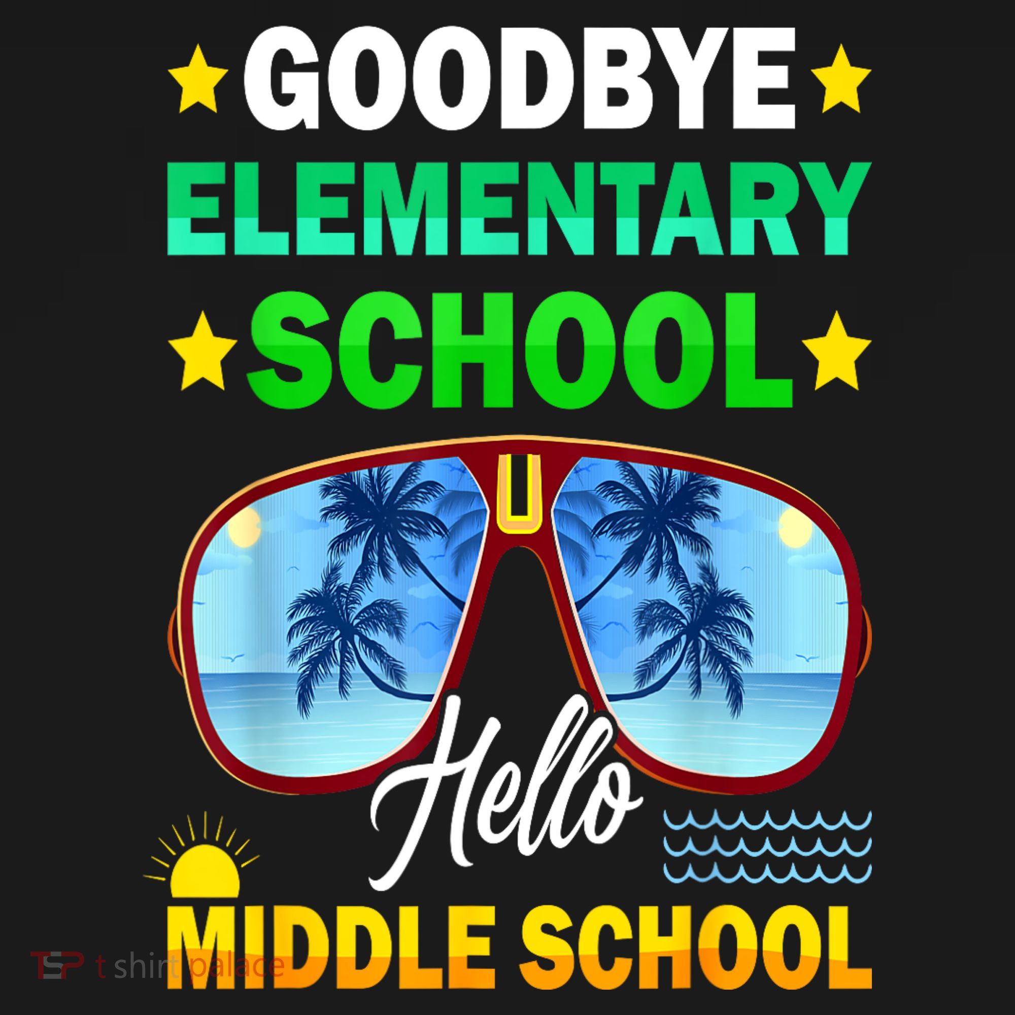 Goodbye Elementary School On My Way To Middle School Kids Long Sleeve Shirt