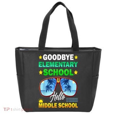 Goodbye Elementary School On My Way To Middle School Tote Bag