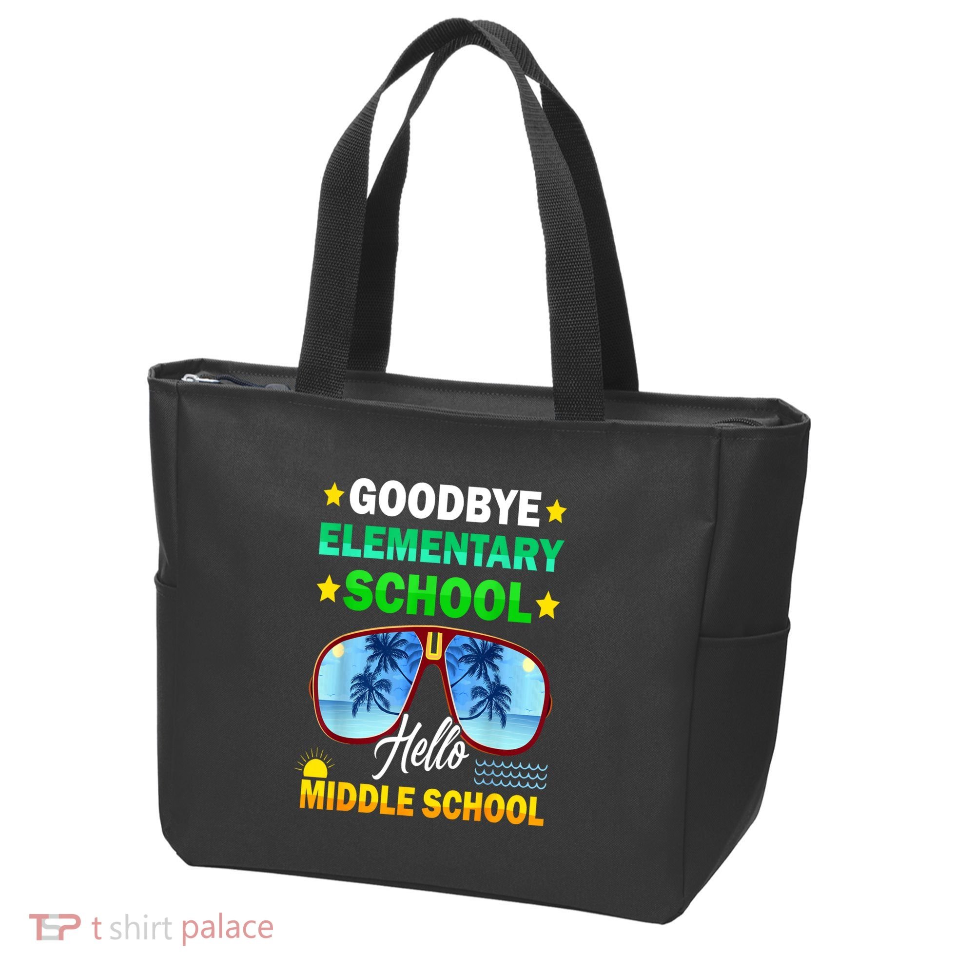 Goodbye Elementary School On My Way To Middle School Tote Bag