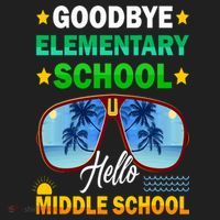 Goodbye Elementary School On My Way To Middle School Women's Sweatshirt thumb 2