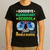 Goodbye Elementary School On My Way To Middle School T-Shirt thumb 3