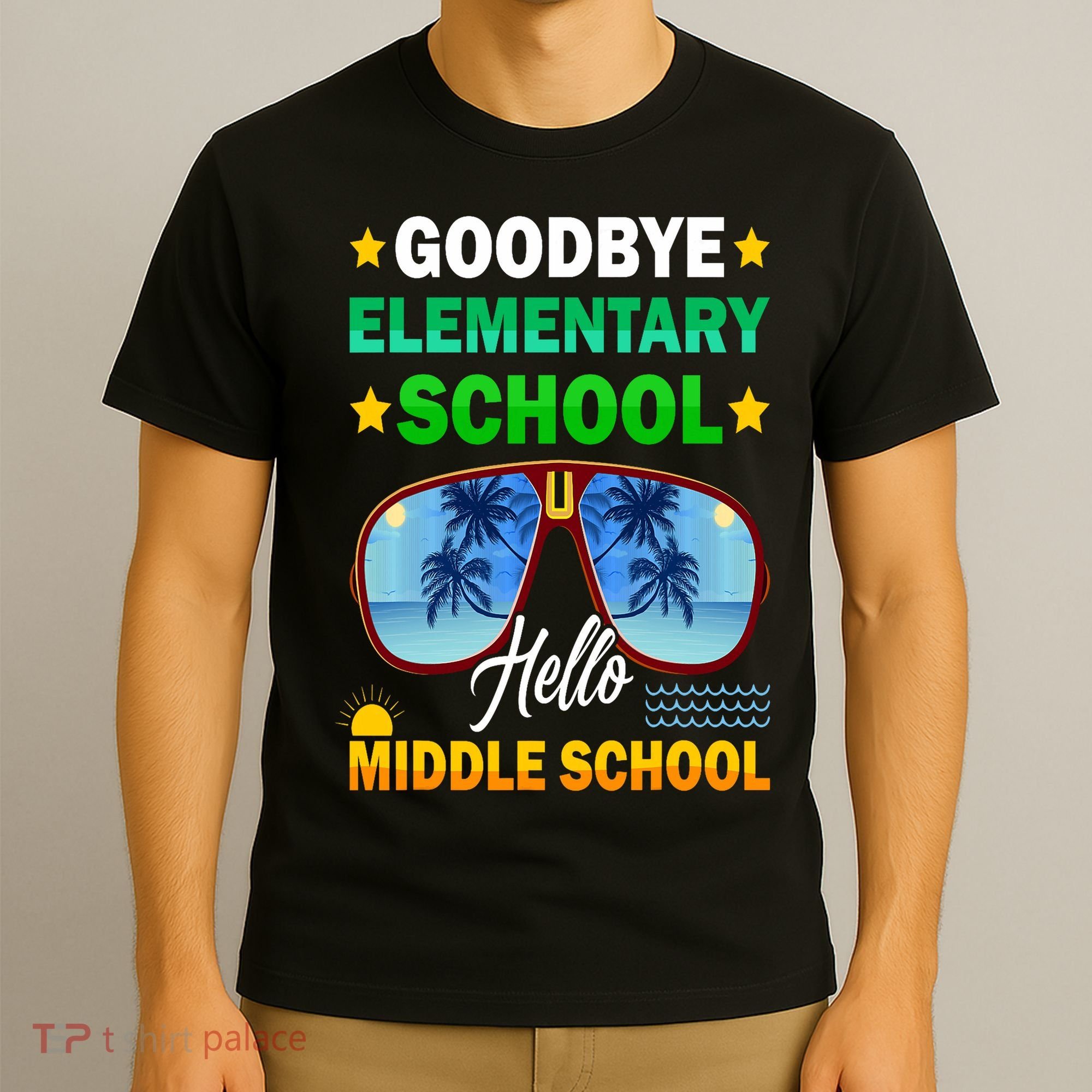 Goodbye Elementary School On My Way To Middle School T-Shirt