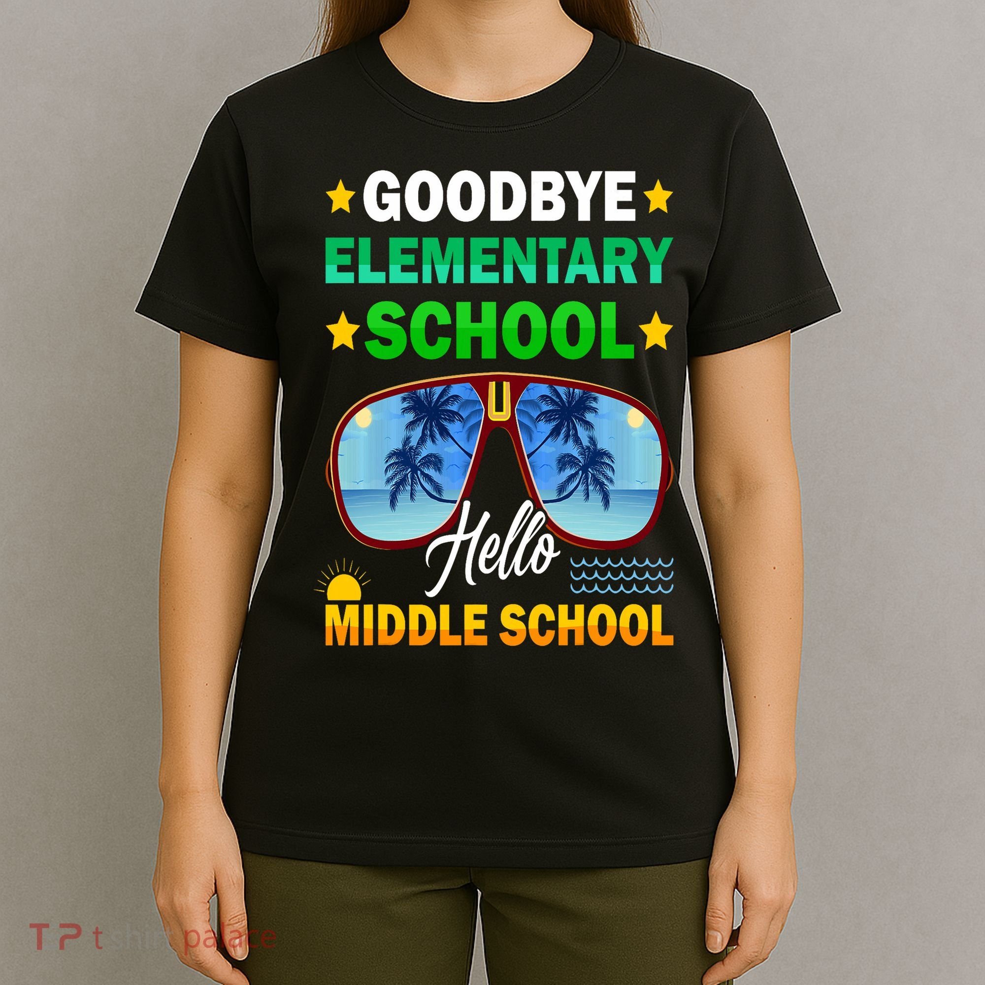 Goodbye Elementary School On My Way To Middle School T-Shirt