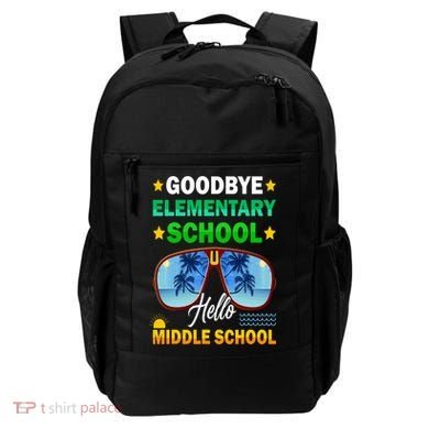 Goodbye Elementary School On My Way To Middle School Backpack