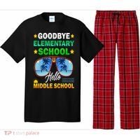 Goodbye Elementary School On My Way To Middle School Pajama Set thumb 0