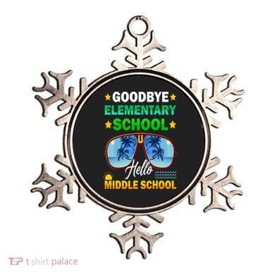 Goodbye Elementary School On My Way To Middle School Ornament
