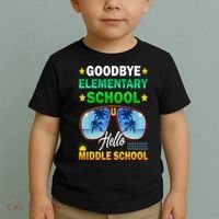 Goodbye Elementary School On My Way To Middle School Toddler T-Shirt thumb 2