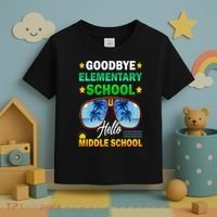 Goodbye Elementary School On My Way To Middle School Toddler T-Shirt thumb 3