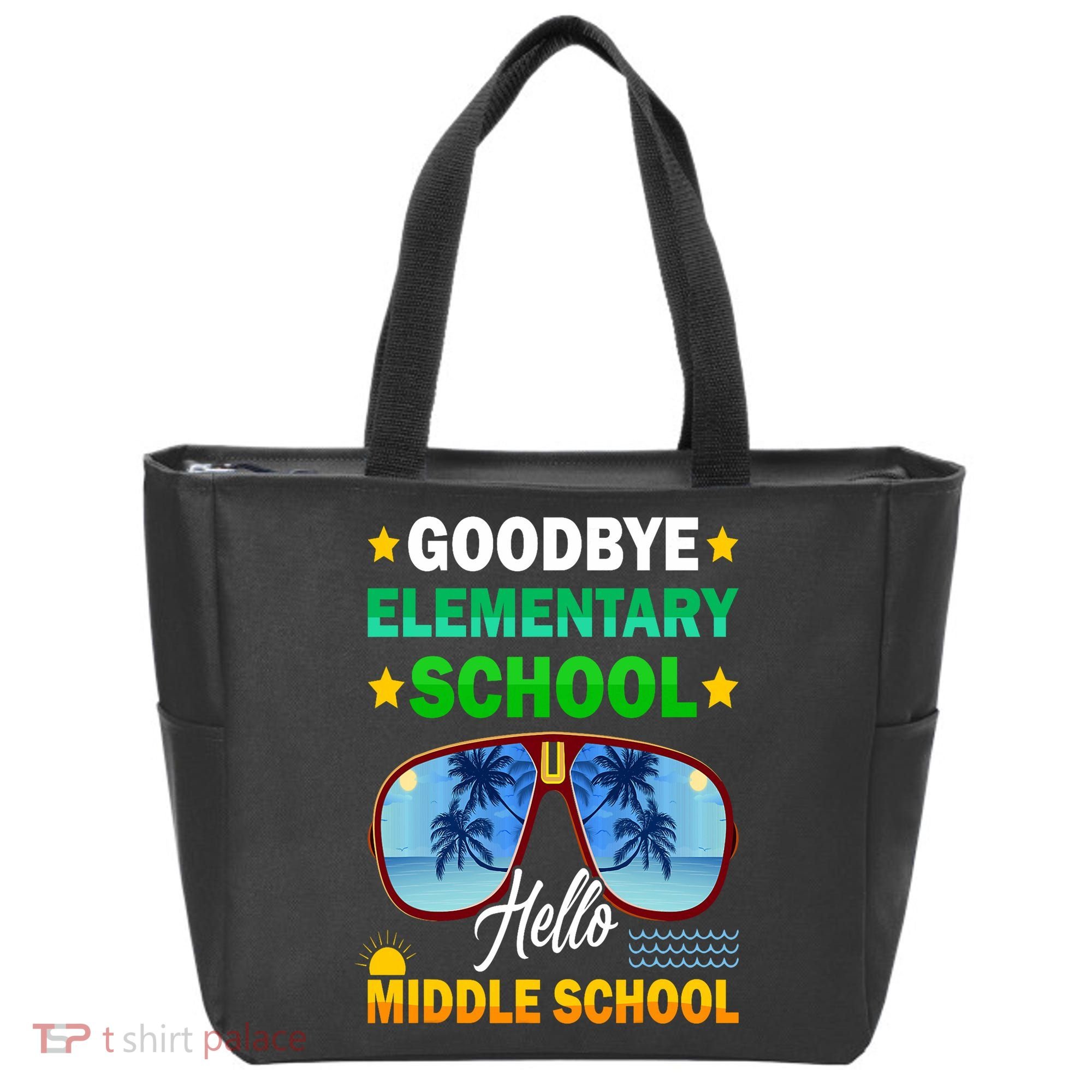 Goodbye Elementary School On My Way To Middle School Tote Bag