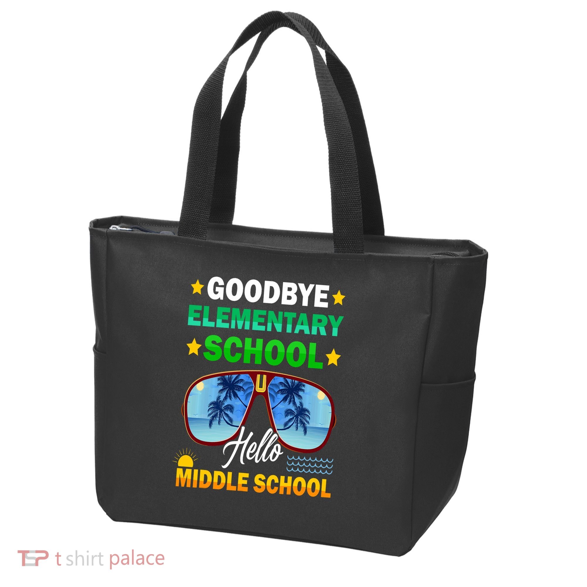 Goodbye Elementary School On My Way To Middle School Tote Bag