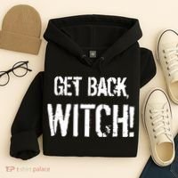 Get Back, Witch! Halloween Hoodie thumb 4