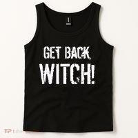 Get Back, Witch! Halloween Tank Top thumb 2