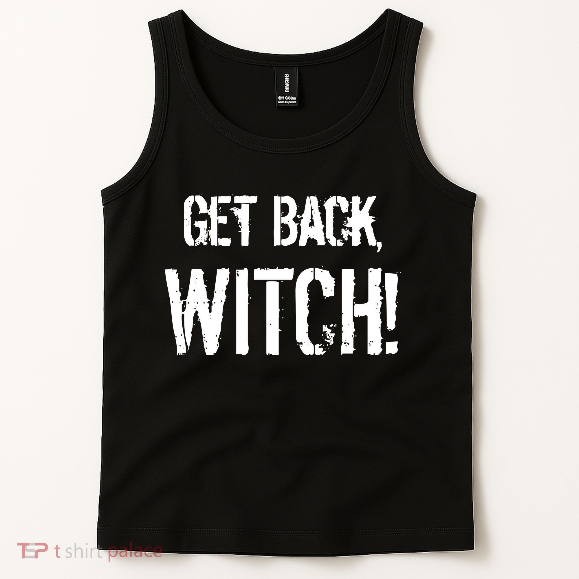 Get Back, Witch! Halloween Tank Top
