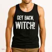 Get Back, Witch! Halloween Tank Top thumb 3