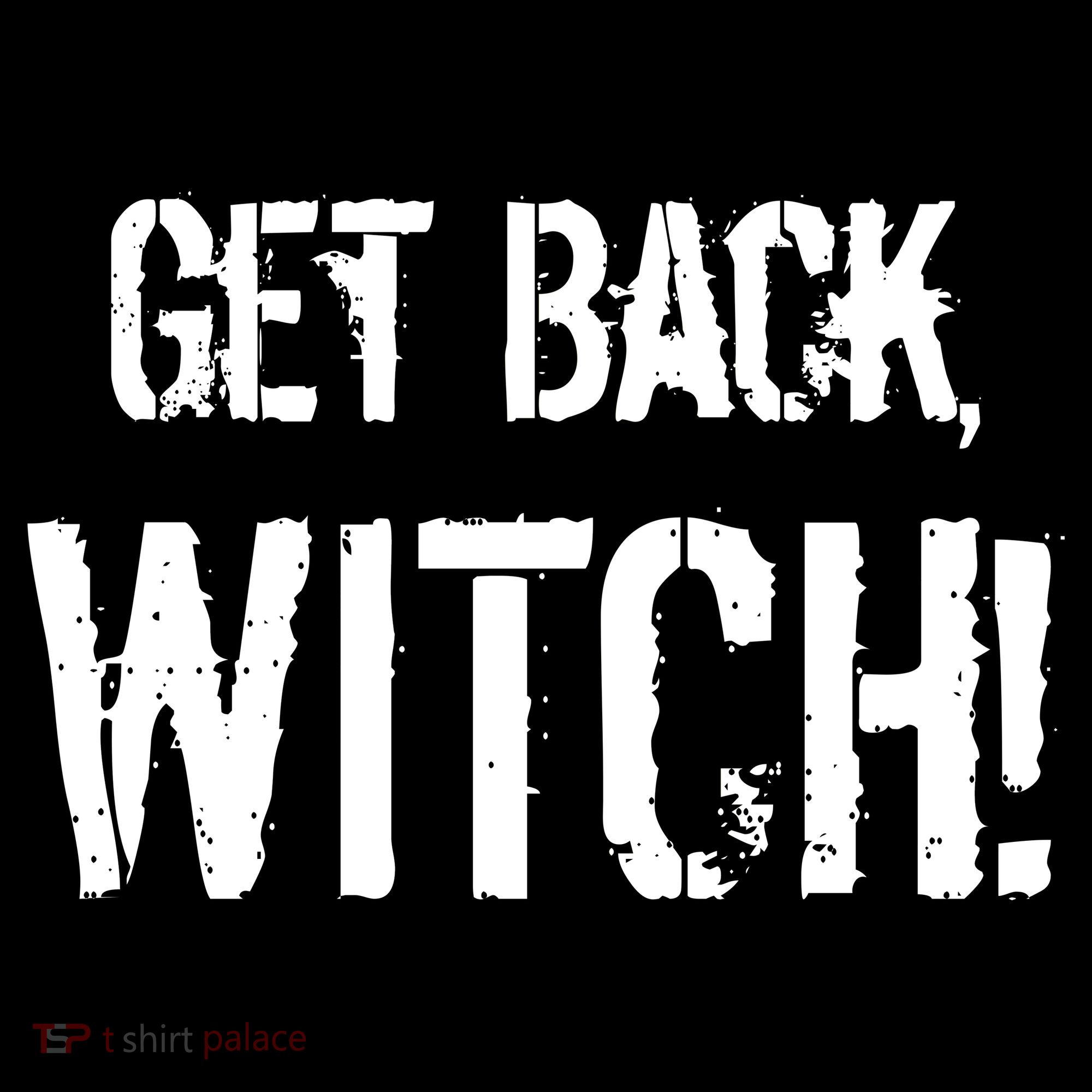 Get Back, Witch! Halloween Tank Top