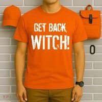 Get Back, Witch! Halloween T-Shirt thumb 6