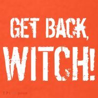 Get Back, Witch! Halloween Polo thumb 2
