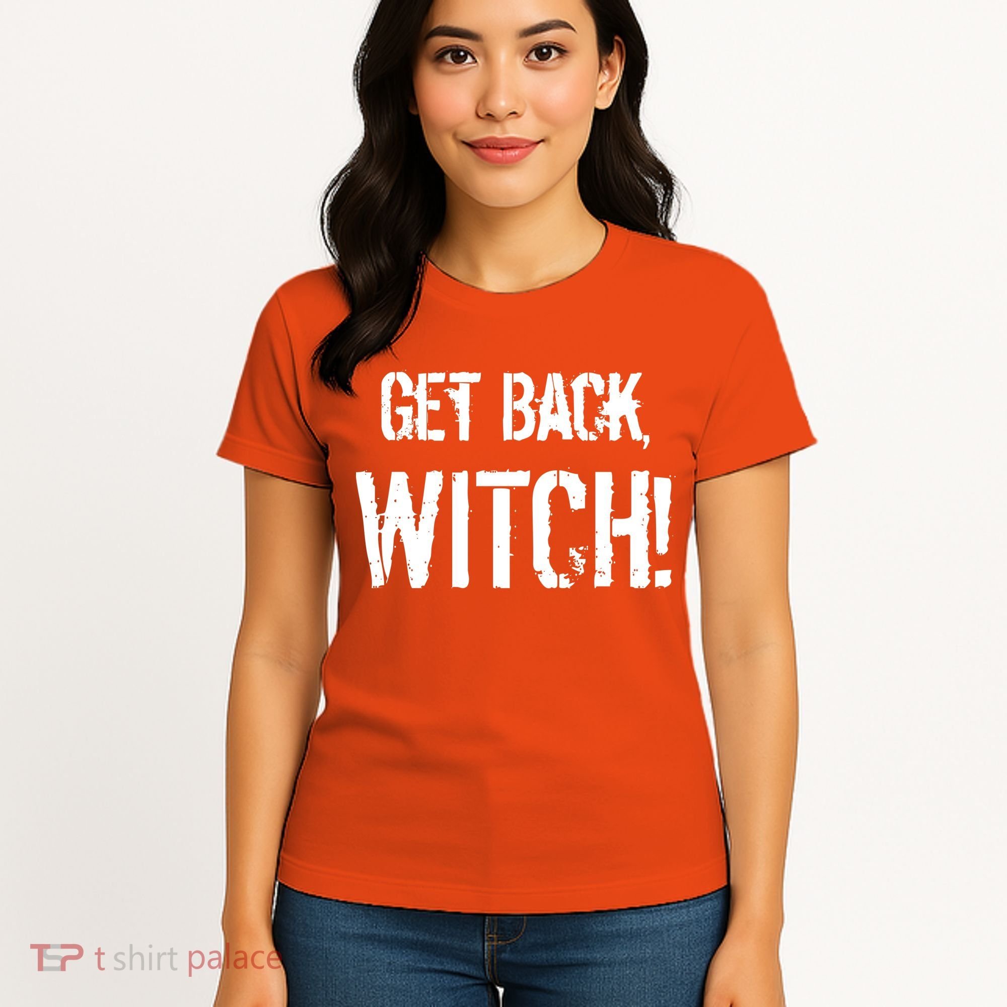 Get Back, Witch! Halloween Women's T-Shirt