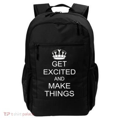 Get Excited and Make Things Backpack