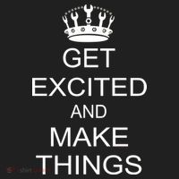 Get Excited and Make Things Tumbler thumb 3
