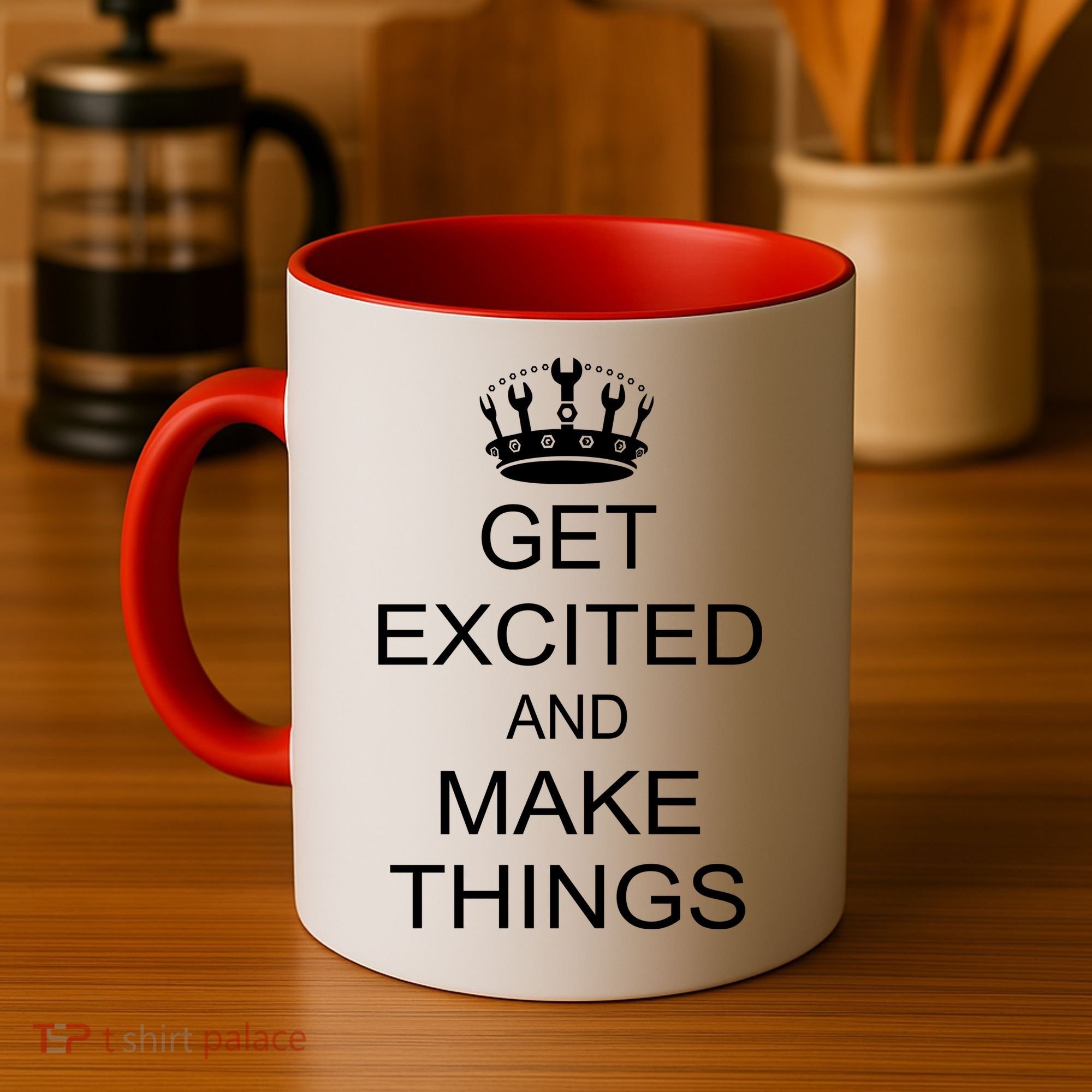 Get Excited and Make Things Coffee Mug