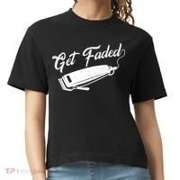 Get Faded Barber Razor Comfort Colors Boxy T-Shirt thumb 0