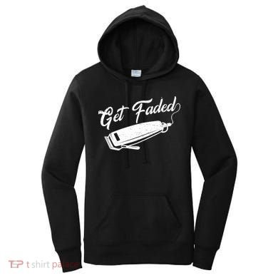 Get Faded Barber Razor Women's Hoodie