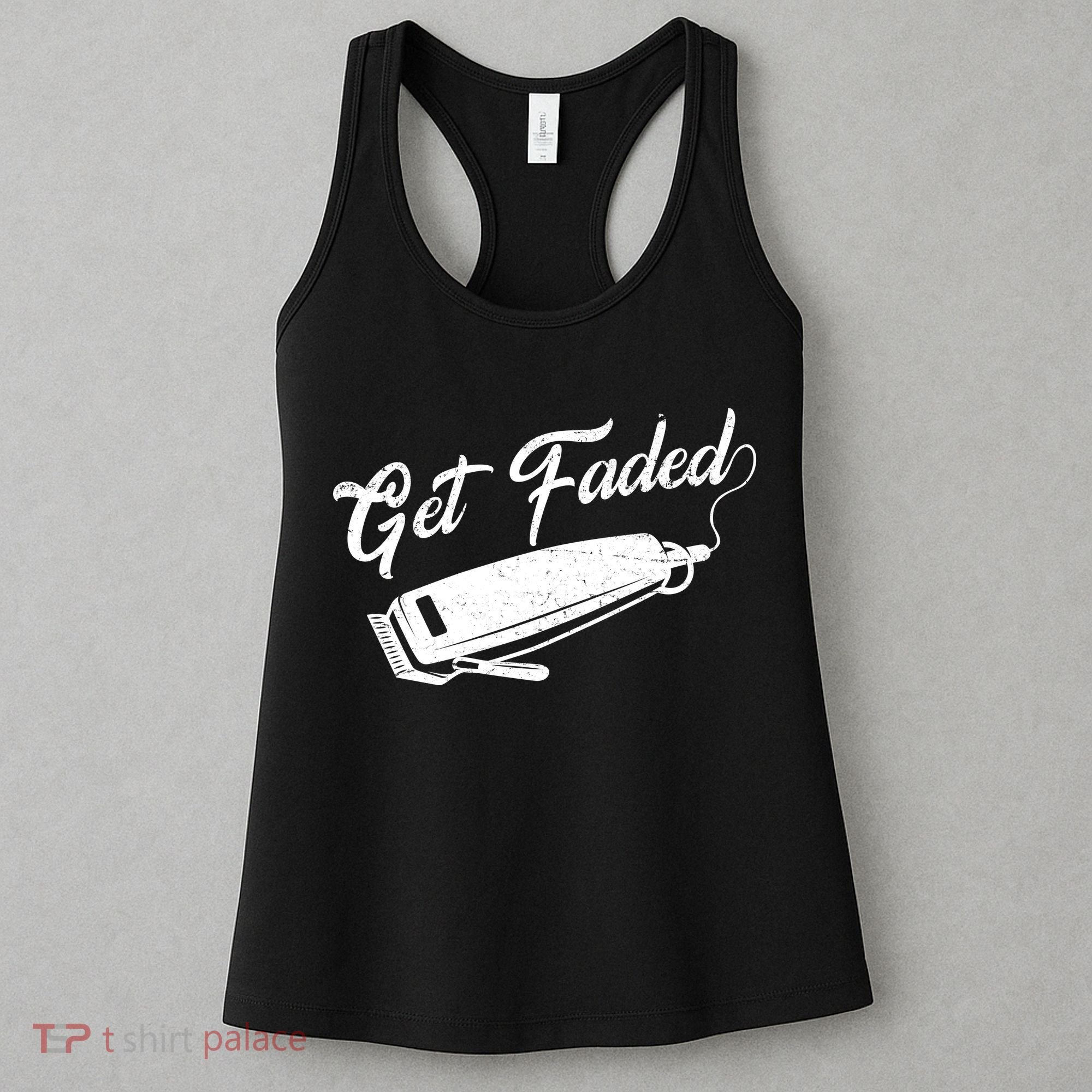 Get Faded Barber Razor Women's Tank Top