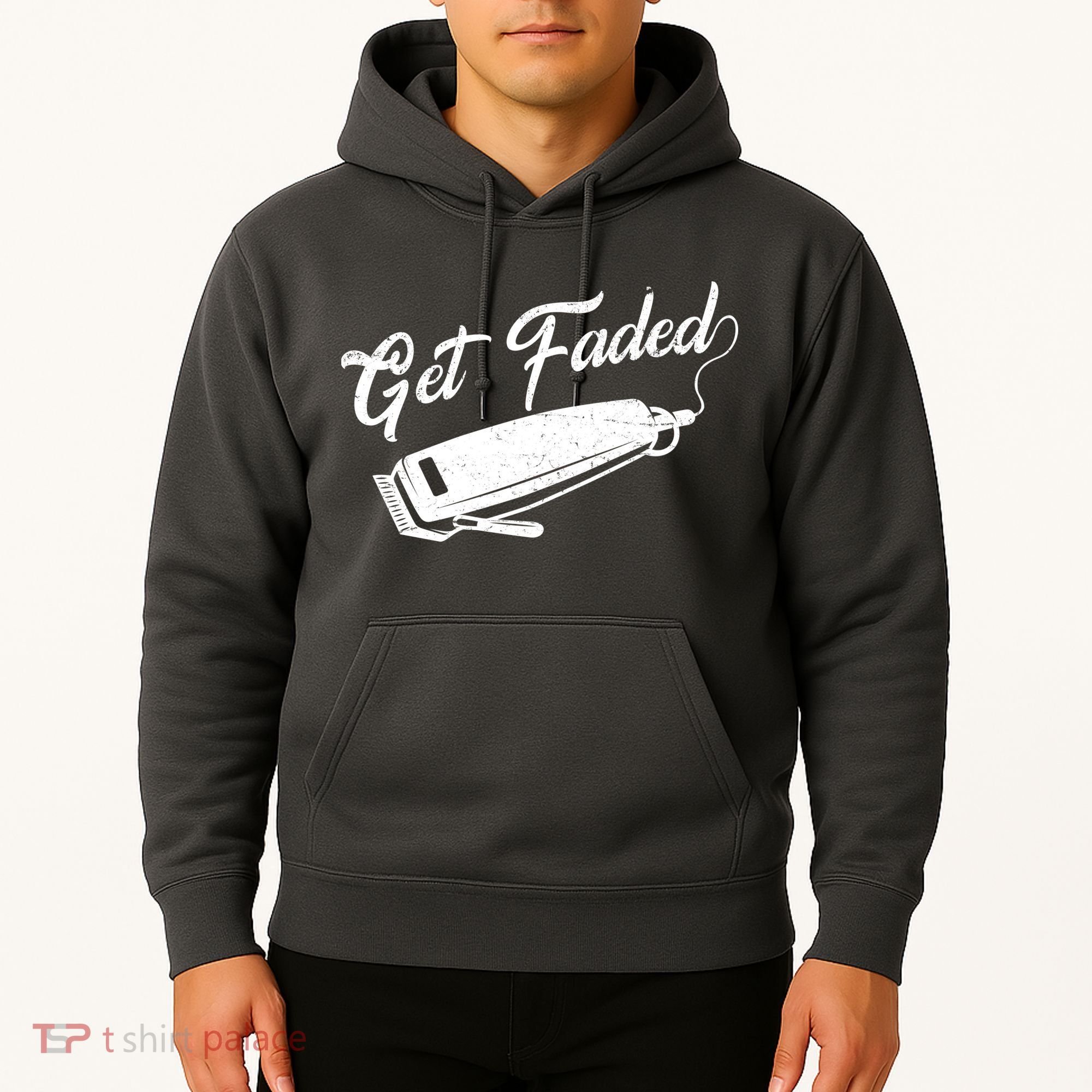 Get Faded Barber Razor Hoodie