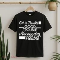 Get In Good Necessary Trouble RIP John Lewis  T-Shirt thumb 2