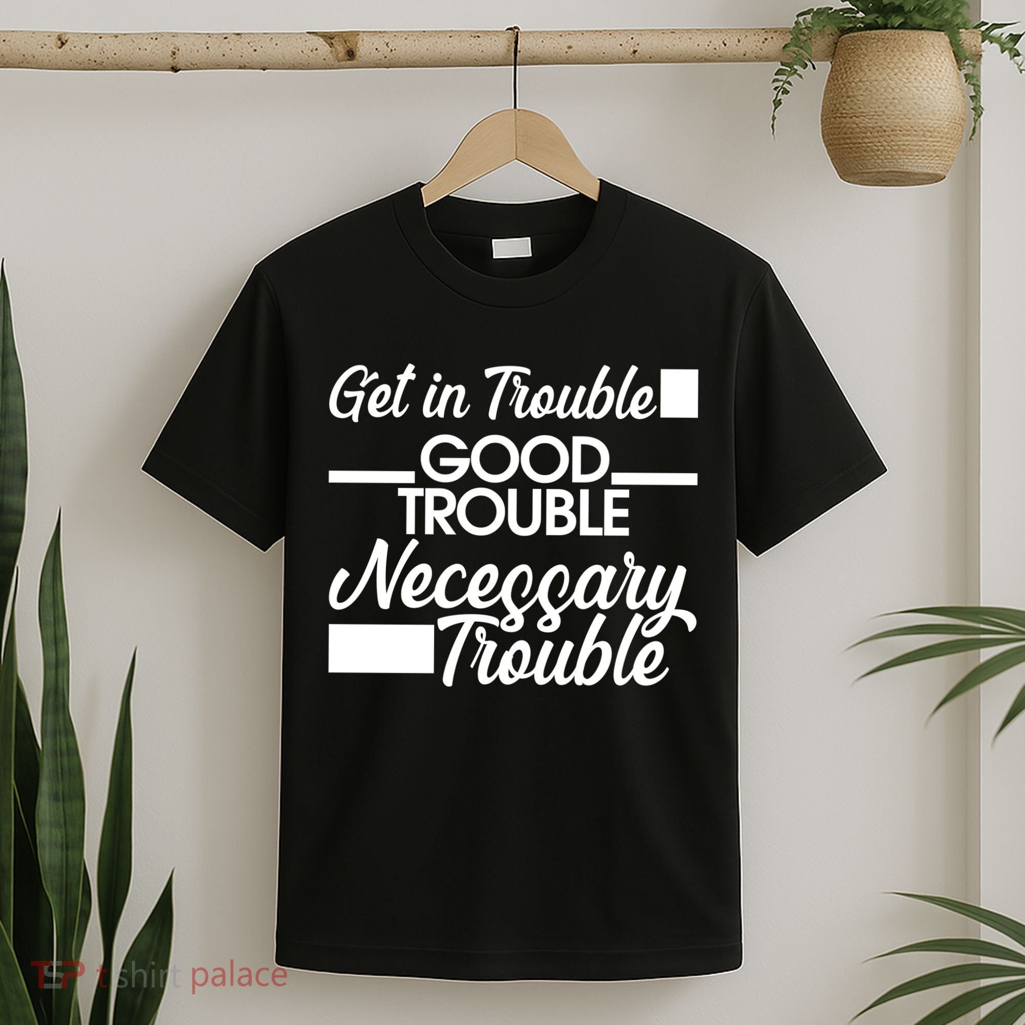 Get In Good Necessary Trouble RIP John Lewis  T-Shirt