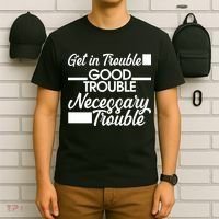 Get In Good Necessary Trouble RIP John Lewis  T-Shirt thumb 6