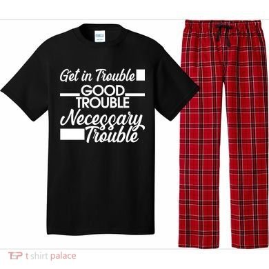 Get In Good Necessary Trouble RIP John Lewis  Pajama Set