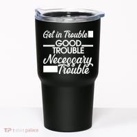 Get In Good Necessary Trouble RIP John Lewis  Tumbler thumb 0