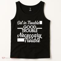 Get In Good Necessary Trouble RIP John Lewis  Tank Top thumb 2