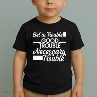 Get In Good Necessary Trouble RIP John Lewis  Toddler T-Shirt thumb 2