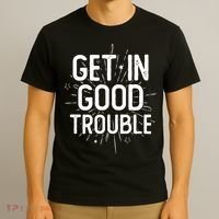 Get In Good Trouble John Lewis Quote  T-Shirt thumb 3
