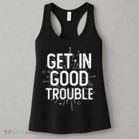 Get In Good Trouble John Lewis Quote  Women's Tank Top thumb 3