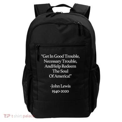 Get In Good Trouble Necessary Trouble Backpack