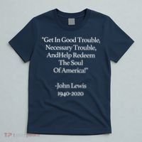 Get In Good Trouble Necessary Trouble T-Shirt thumb 5