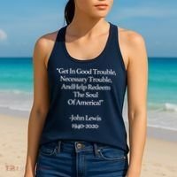 Get In Good Trouble Necessary Trouble Women's Tank Top thumb 2