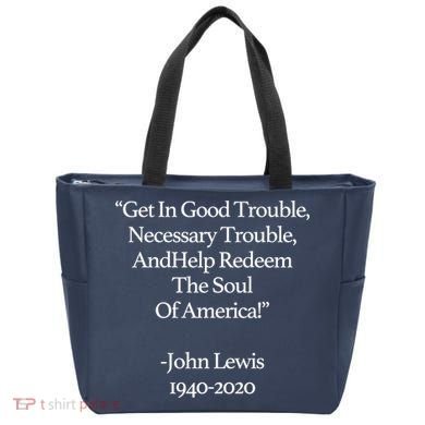 Get In Good Trouble Necessary Trouble Tote Bag
